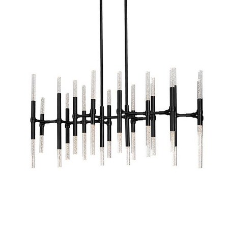 Kuzco Lighting Turin Black Plating Chandeliers CH9642-BL